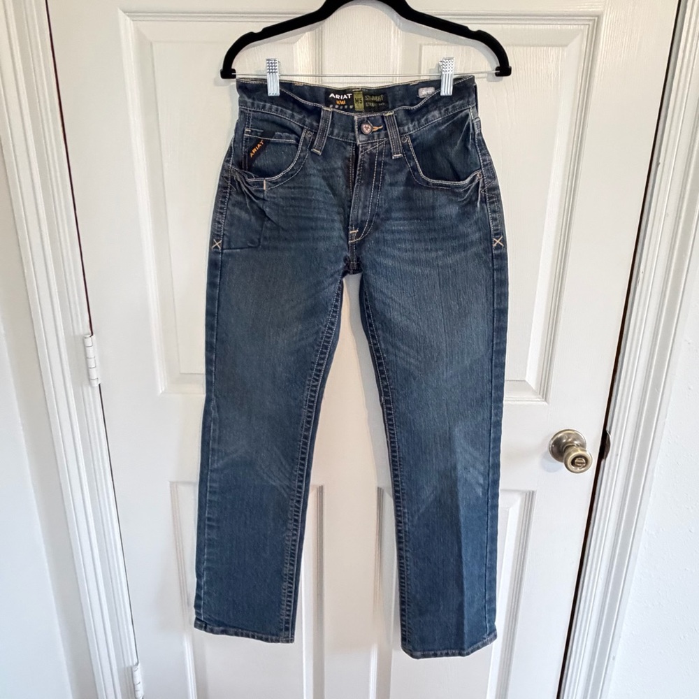 Ariat M5 Straight Leg Jeans 28x32 Medium Wash